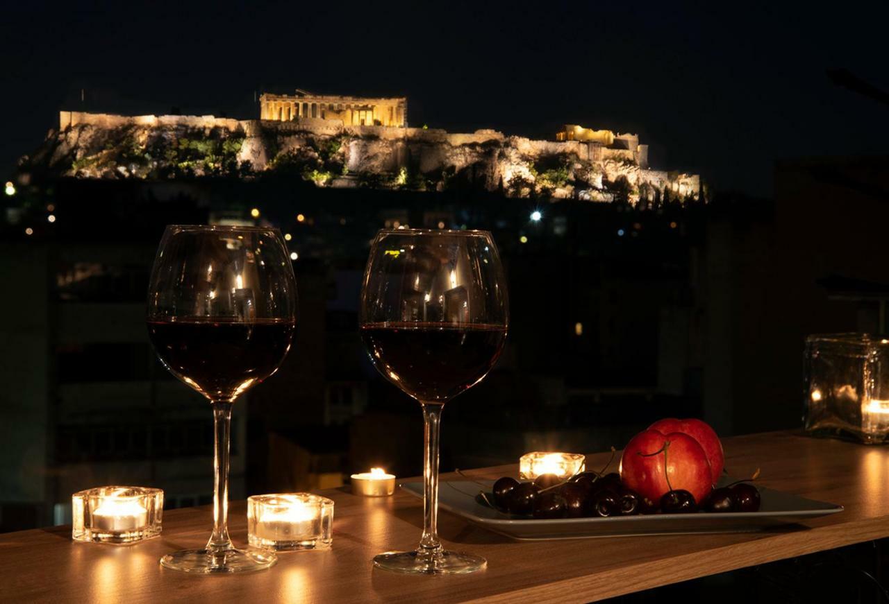 Apartament Mosaics Astonishing Acropolis View Aprtm Ateny Zewnętrze zdjęcie